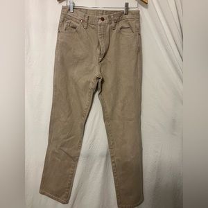 Wrangler Men’s Tan Jeans size 31x34